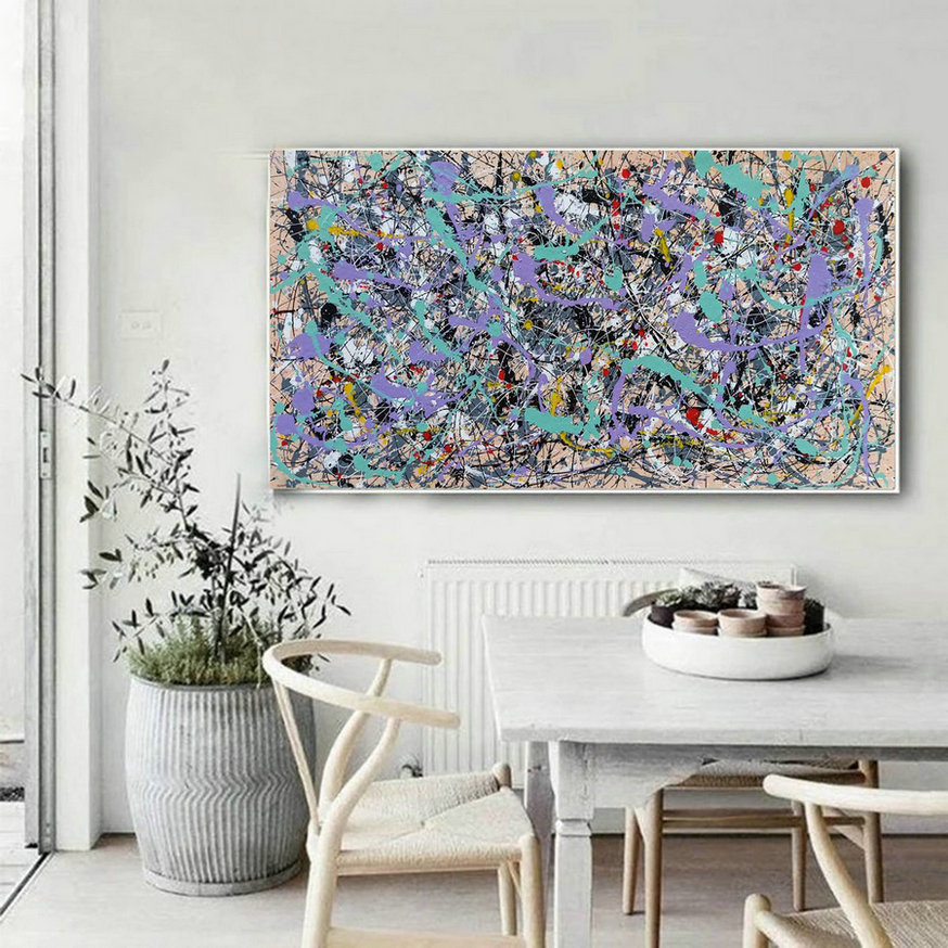 Abstract wall painting,Abstract canvas painting LA20