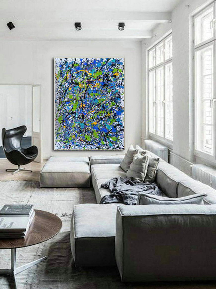 Beautiful oil paintings,Large abstract paintings on canvas LA67