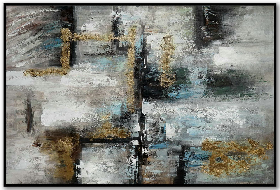 Texture Abstract Oversize Modern Contemporary Canvas Wall