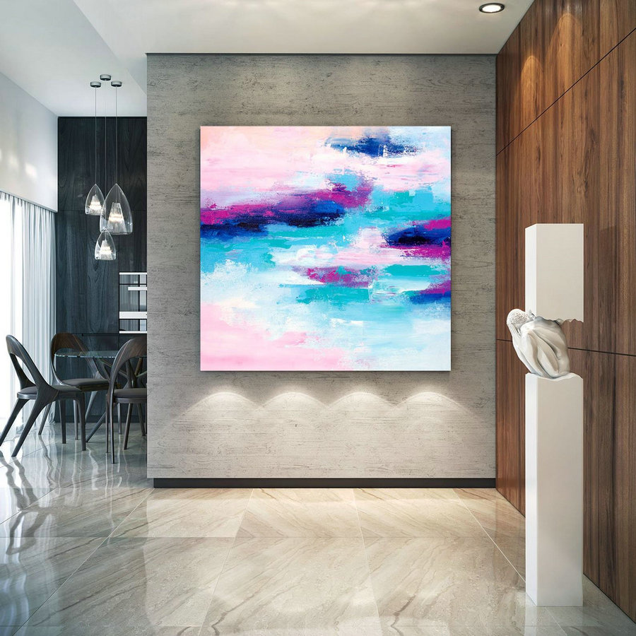 Extra Large Wall Art Original Art Bright Abstract Original Painting On Canvas Extra Large Artwork Contemporary Art Modern Home Decor Lac673,Canvas Paintings Canada