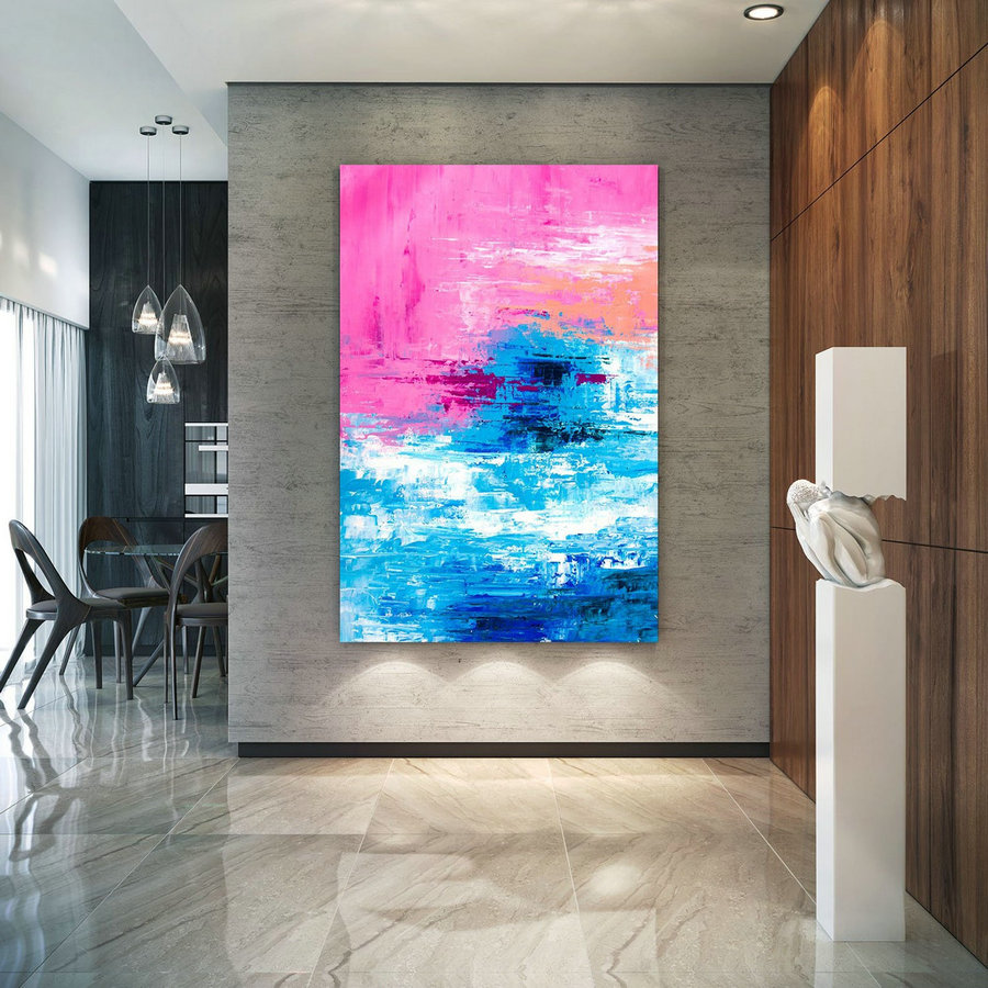 Large Abstract Painting, Original Canvas Art, Contemporary
