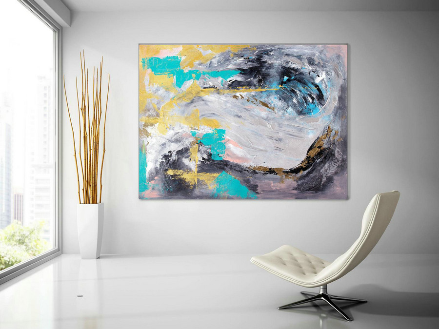 Extra Large Wall Art Original Painting On Canvas Contemporary Wallart Modern Abstract Living Room Wall Artcolorful Abstract Painting Lac651,Wall Size Art