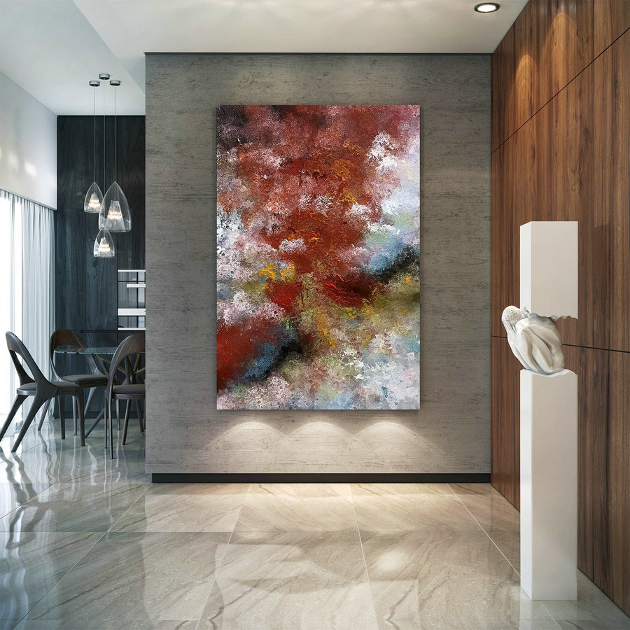 Original Abstract Canvas Art,Large Abstract Canvas Art,Oil Abstract Canvas,Painting Original,Xl Abstract Painting B2C027,Large Canvas Art Canada