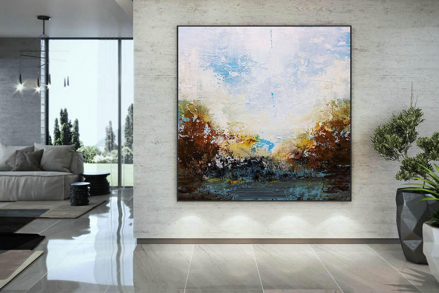 Large Abstract Painting,Modern Abstract Painting,Original Painting,Modern Wall Canvas,Abstract Painting,Textured Wall Decor Dmc191,Oversized Canvas Art