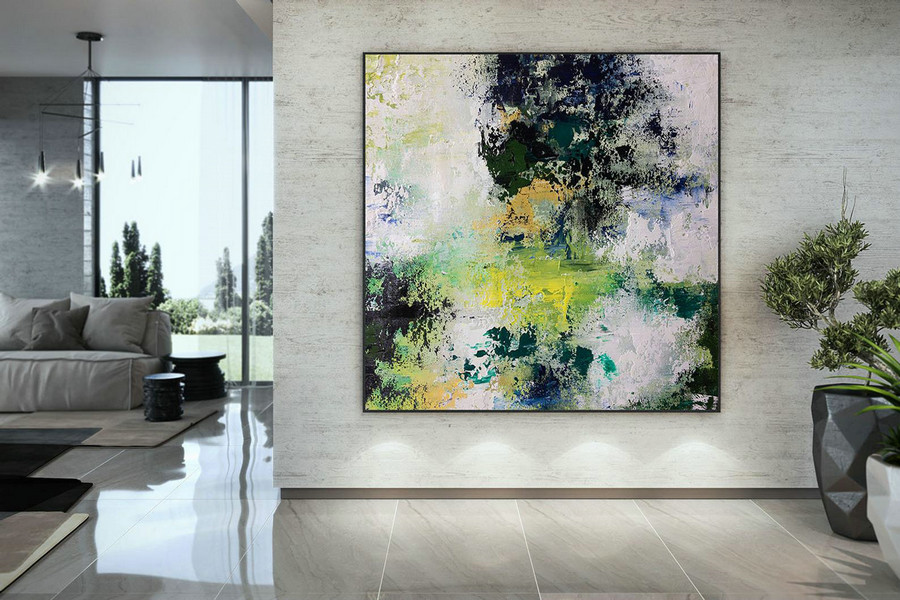 Extra Large Wall Art Palette Knife Artwork Original Painting,Painting On Canvas Modern Wall Decor Contemporary Art, Abstract Painting Dmc149,Oversizedpaintings