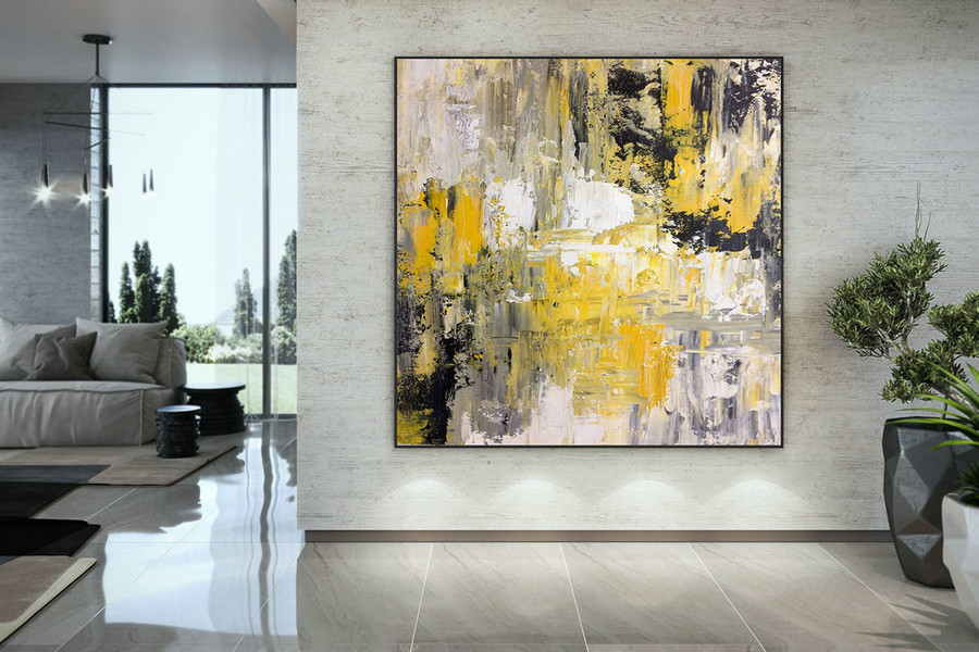 Large Painting On Canvas,Extra Large Painting On Canvas,Large Art On  Canvas,Large Interior Art
